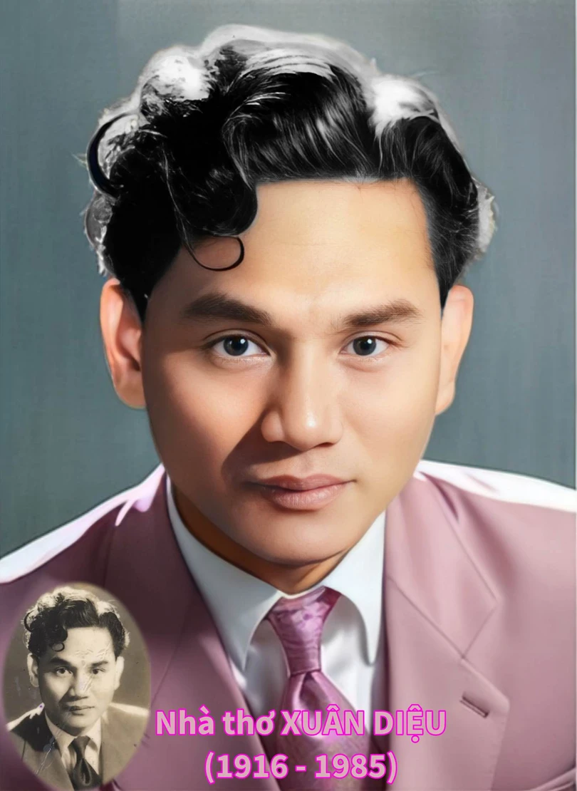 Ngắm ảnh chân dung các nhà thơ được phục hồi bằng công nghệ AI