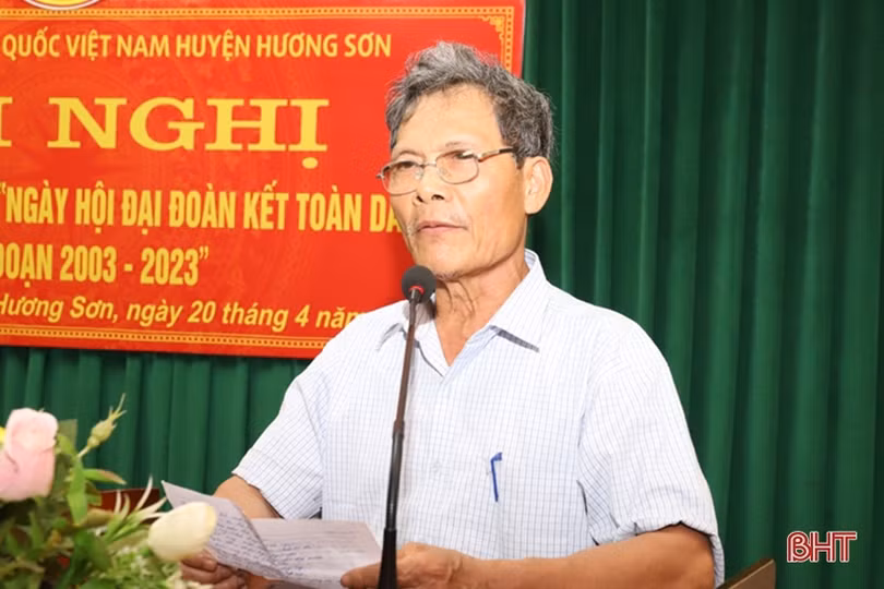 Hương Sơn tiếp tục nâng cao chất lượng Ngày hội Đại đoàn kết toàn dân tộc