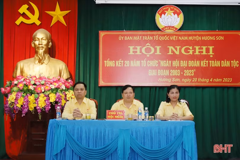 Hương Sơn tiếp tục nâng cao chất lượng Ngày hội Đại đoàn kết toàn dân tộc