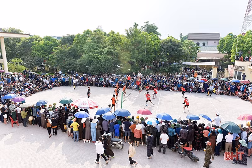 Sôi nổi giải thể thao phong trào tại các địa phương