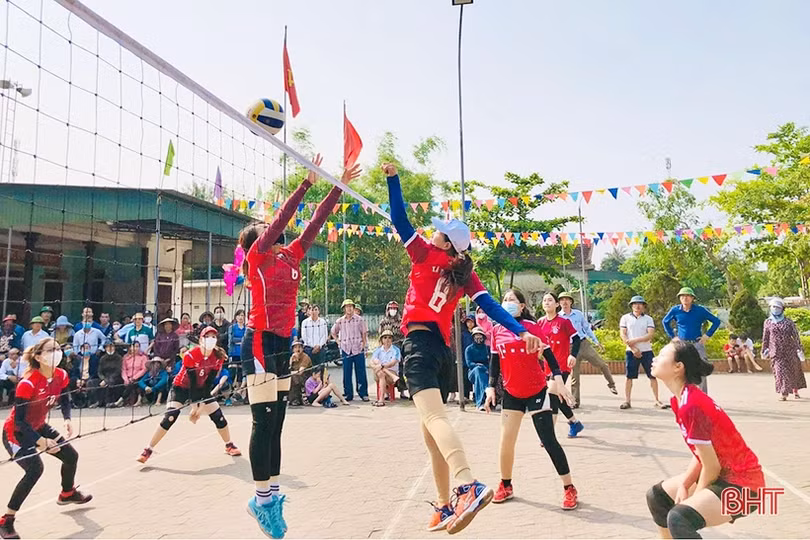 Sôi nổi giải thể thao phong trào tại các địa phương