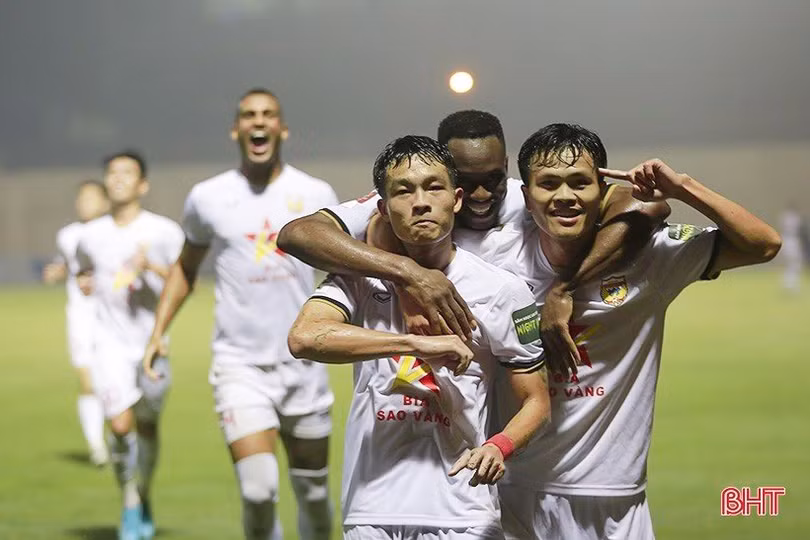 Những con số đáng chú ý của Hồng Lĩnh Hà Tĩnh sau 7 vòng V.League 2023