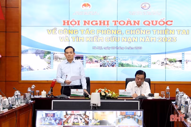 Xác định công tác phòng chống thiên tai là nhiệm vụ quan trọng, cấp bách