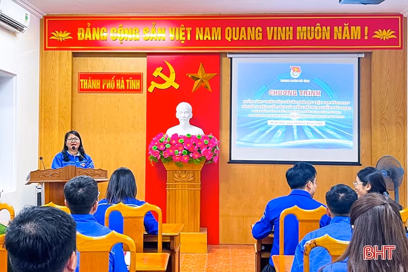 Lan tỏa văn hóa đọc trong đoàn viên, thanh thiếu nhi Hà Tĩnh