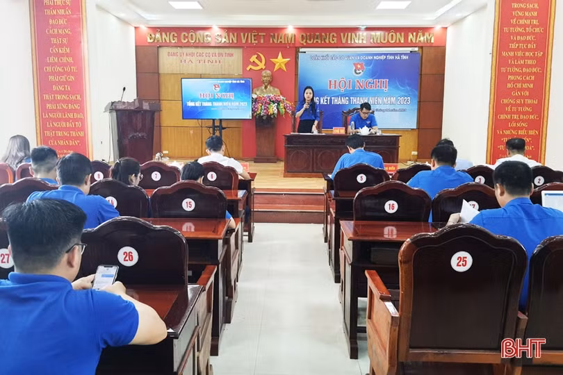 Đoàn khối CCQ&DN Hà Tĩnh được xếp loại xuất sắc trong Tháng Thanh niên 2023