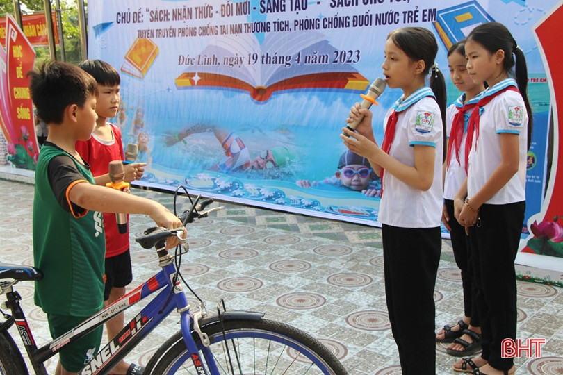 Thỏa sức khám phá tri thức tại Ngày Sách và Văn hóa đọc ở Vũ Quang