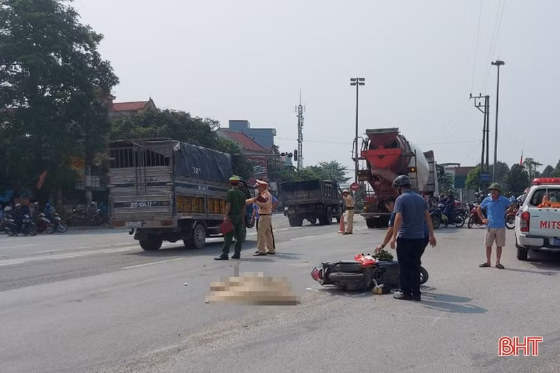 Va chạm với xe bồn, 1 phụ nữ tử vong tại chỗ