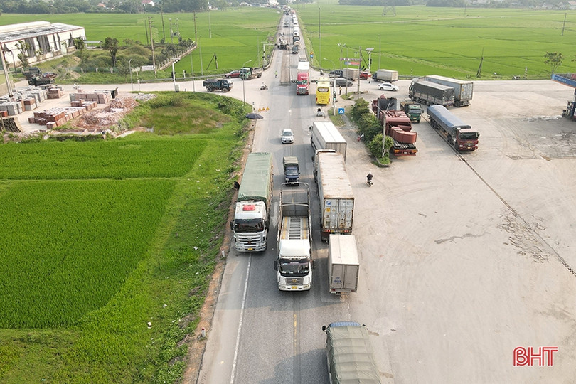 “Thay áo” quốc lộ 1 tuyến tránh TP Hà Tĩnh