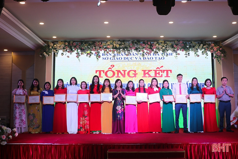 Hà Tĩnh vinh danh 111 giáo viên chủ nhiệm giỏi tiểu học cấp tỉnh