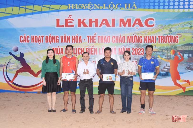 Agribank Lộc Hà vô địch giải bóng chuyền nam toàn huyện 