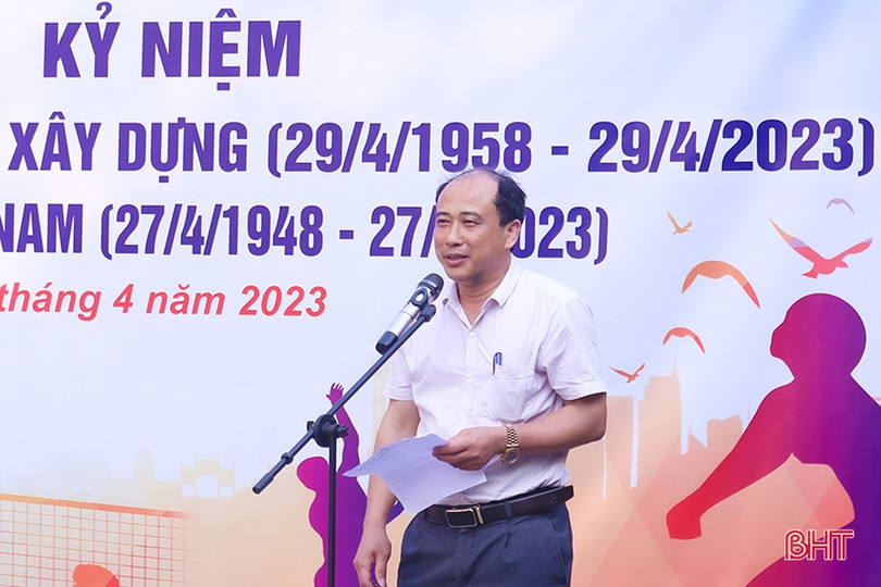 6 đội tranh tài Giải Bóng chuyền ngành Xây dựng