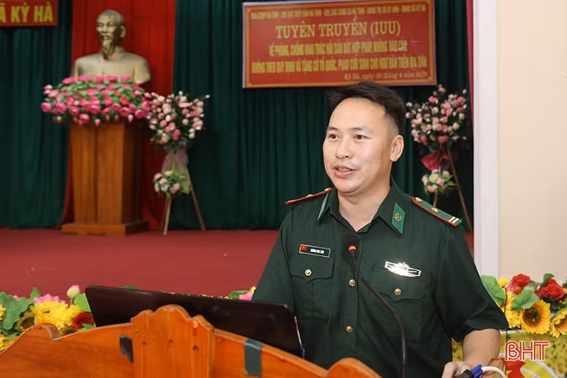 Tuyên truyền phòng chống khai thác IUU cho ngư dân TX Kỳ Anh