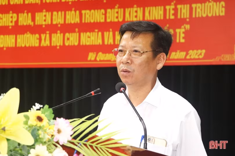 Tiếp tục đổi mới căn bản, toàn diện GD&ĐT ở Vũ Quang