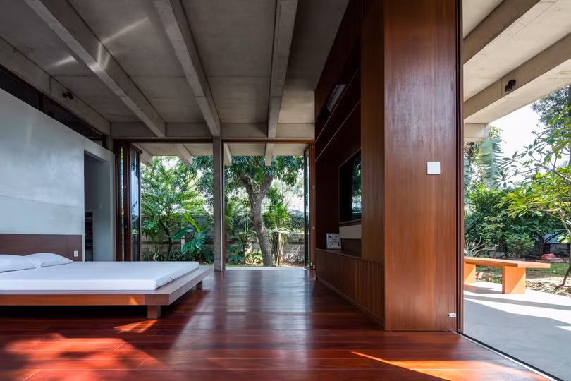 Ngôi nhà không tường ngăn