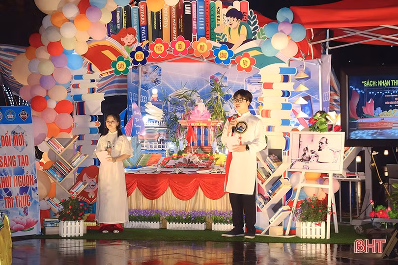 Tôn vinh giá trị của sách, phát triển văn hóa đọc tại Hà Tĩnh