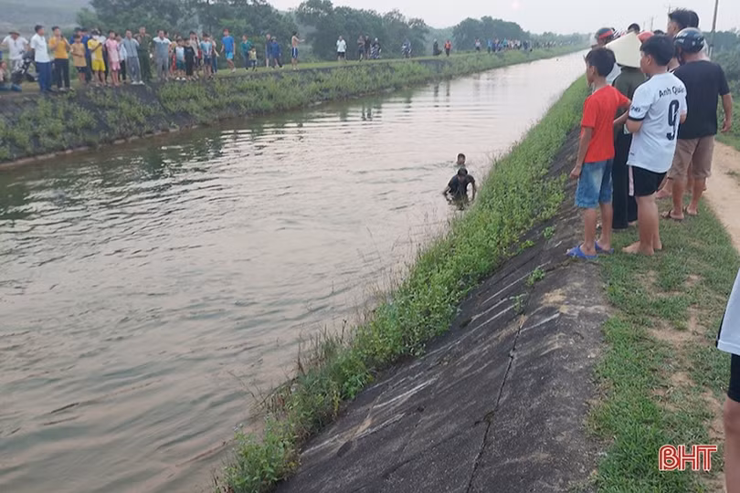 1 học sinh ở Cẩm Xuyên đuối nước thương tâm