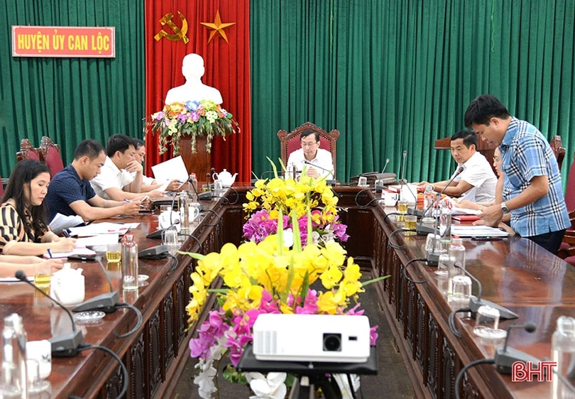 Tái bản và biên soạn ấn phẩm Lịch sử Đảng bộ huyện Can Lộc, giai đoạn 1930-2020