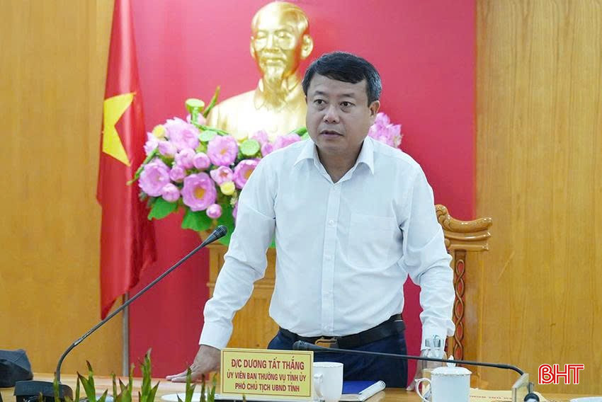 Phát biểu giao nhiệm vụ, Phó Chủ tịch UBND tỉnh Dương Tất Thắng đề nghị các sở, ngành, cơ quan, đơn vị khẩn trương triển khai thực hiện các nội dung, xây dựng các phương án, kế hoạch để tham gia triển lãm. bqbht_br_linh-da-sua.jpg