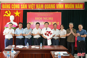 Ông Bùi Huy Cường giữ chức Chủ tịch Liên minh Hợp tác xã Hà Tĩnh 