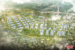 Công bố quy hoạch xây dựng KCN phía Tây thành phố Hà Tĩnh cũ