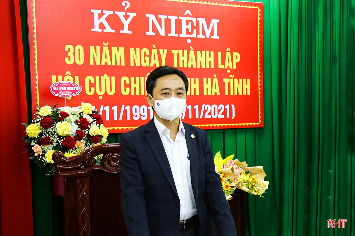 Lãnh đạo tỉnh chúc mừng ngày thành lập Hội Cựu chiến binh Hà Tĩnh