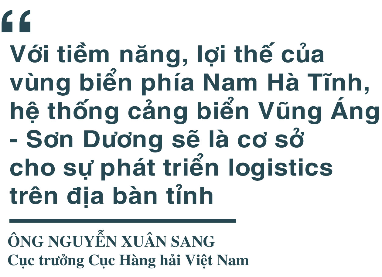 Xây dựng Khu kinh tế Vũng Áng trở thành trung tâm logistics tầm cỡ quốc tế (bài 1): Khai thác lợi thế cảng biển Hà Tĩnh ảnh 17 Xây dựng Khu kinh tế Vũng Áng trở thành trung tâm logistics tầm cỡ quốc tế (bài 1): Khai thác lợi thế cảng biển Hà Tĩnh