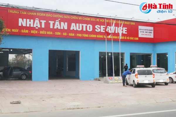 9x mang cong nghe sua chua o to nhat ban ve ha tinh