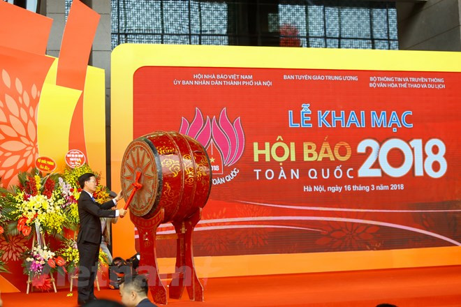 Hội báo toàn quốc 2018 tôn vinh những thành tựu của báo chí Việt Nam ảnh 2 hoi bao toan quoc 2018 ton vinh nhung thanh tuu cua bao chi viet nam