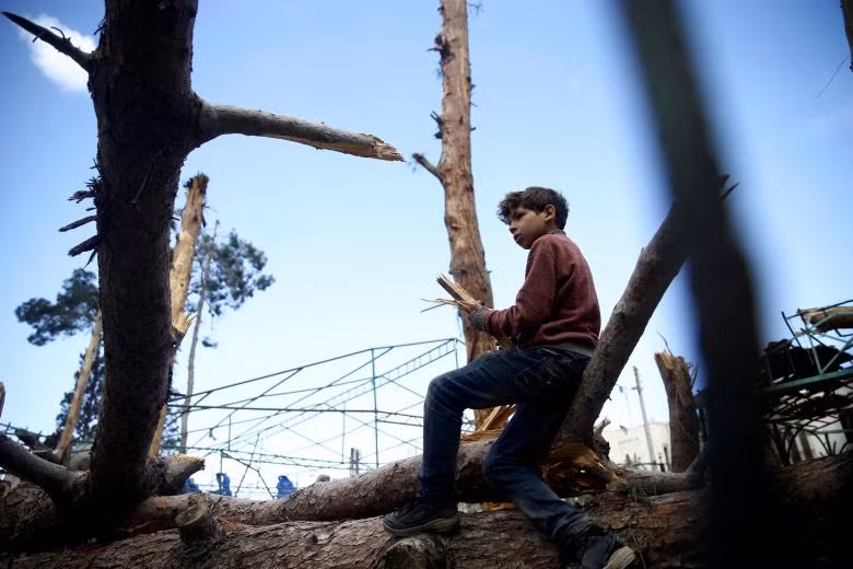 song trong so hai o dong ghouta syria