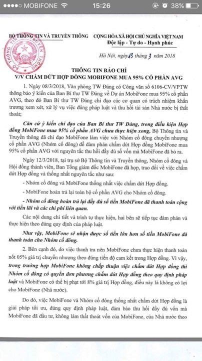 huy hop dong mua avg mobifone nhan lai tien nhieu hon