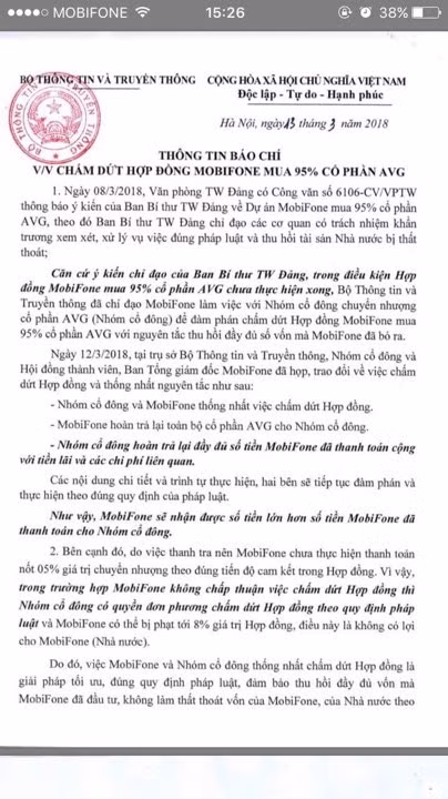 huy hop dong mua avg mobifone nhan lai tien nhieu hon