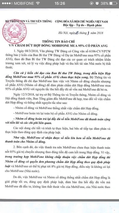 huy hop dong mua avg mobifone nhan lai tien nhieu hon