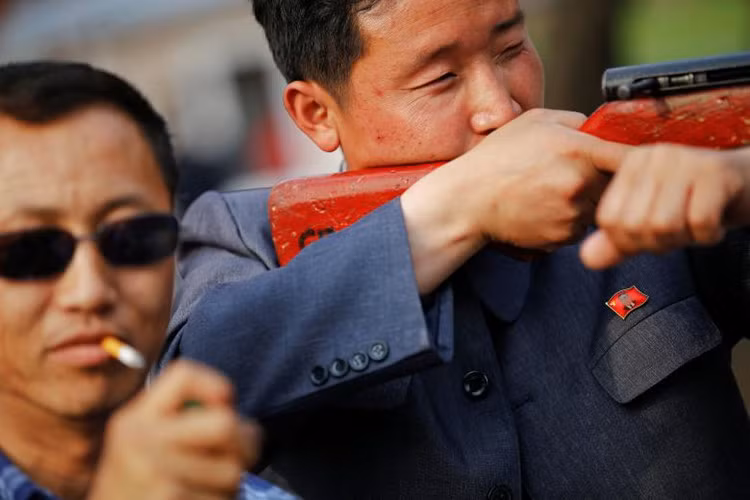 bat ngo cuoc song o dat nuoc trieu tien qua anh reuters