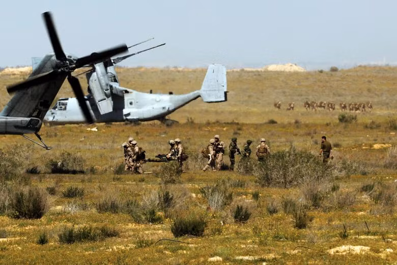 xem hang nghin linh my israel tap tran quan su chung