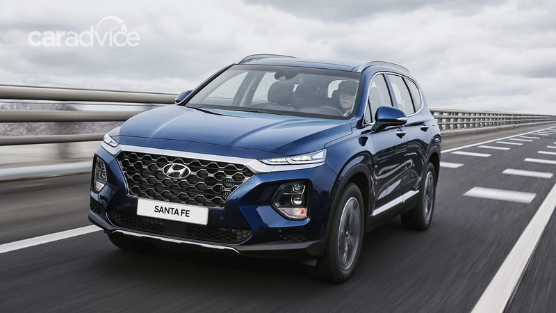 hyundai santafe 2019 ra mat voi noi that hoan toan moi