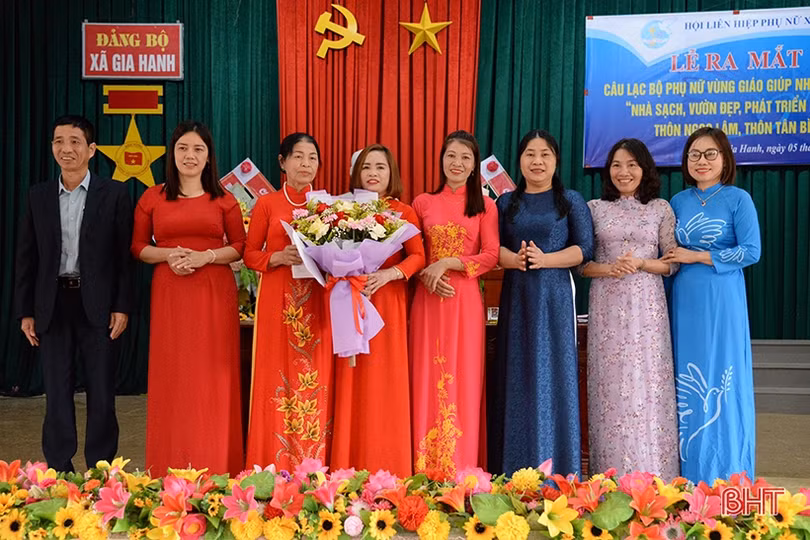 Ra mắt 2 mô hình CLB phụ nữ vùng giáo phát triển kinh tế tại Can Lộc