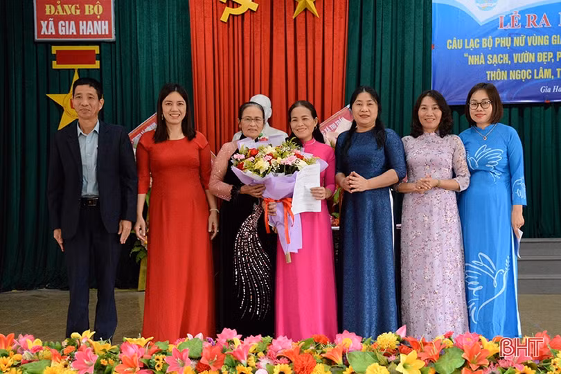 Ra mắt 2 mô hình CLB phụ nữ vùng giáo phát triển kinh tế tại Can Lộc