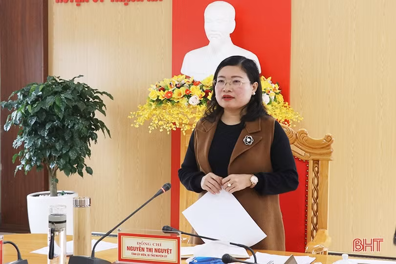Thạch Hà phấn đấu khởi công khu tái định cư dự án cao tốc Bắc - Nam trong tháng 3/2023