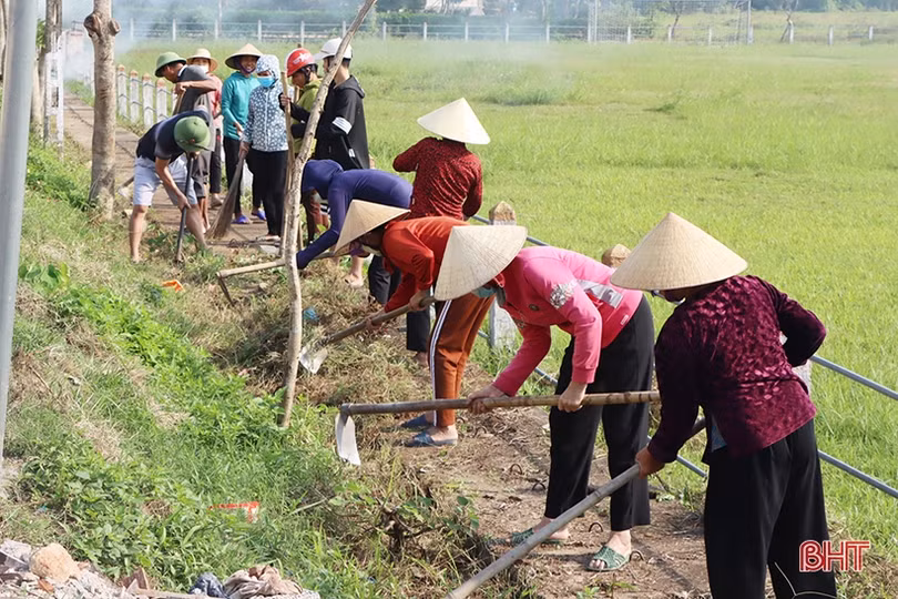 Chủ tịch hội phụ nữ xã ven đô Hà Tĩnh “mê làm đẹp môi trường