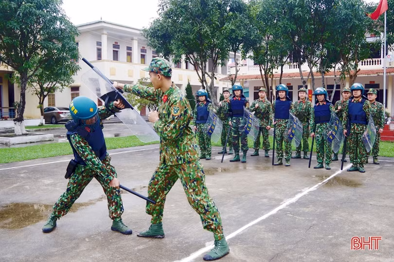 LLVT Hà Tĩnh xây dựng đơn vị vững mạnh toàn diện “mẫu mực, tiêu biểu”