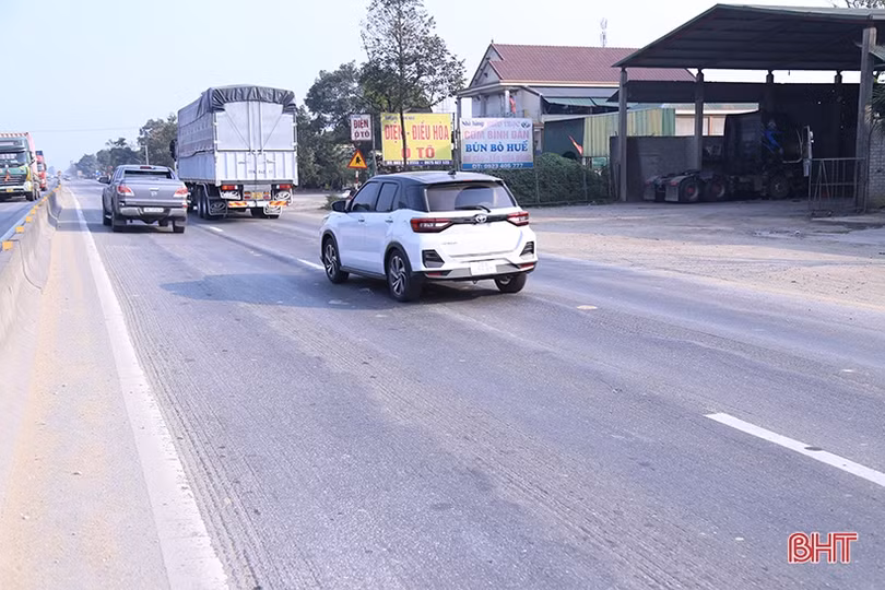 Khắc phục thiếu triệt để, quốc lộ 1 qua Hà Tĩnh lại tiếp tục xuống cấp!