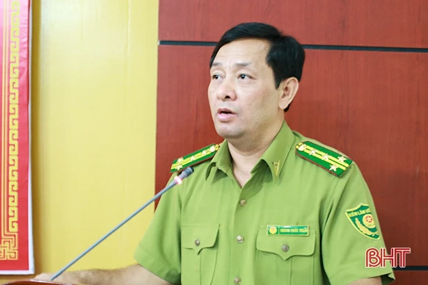 Hà Tĩnh rà soát lại diện tích rừng dễ cháy, chủ động thực hiện “4 tại chỗ” trong PCCCR