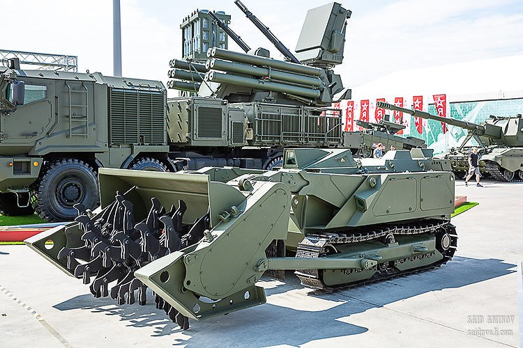 Dàn tên lửa phòng không Nga trưng bày tại Triển lãm Army 2019