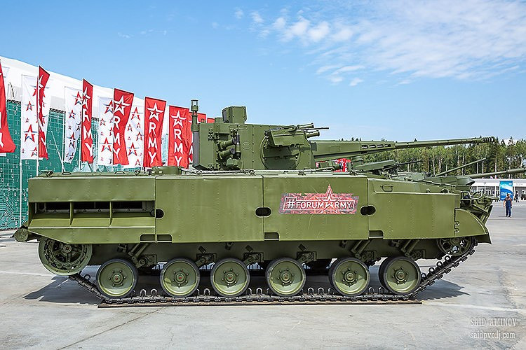 Dàn tên lửa phòng không Nga trưng bày tại Triển lãm Army 2019