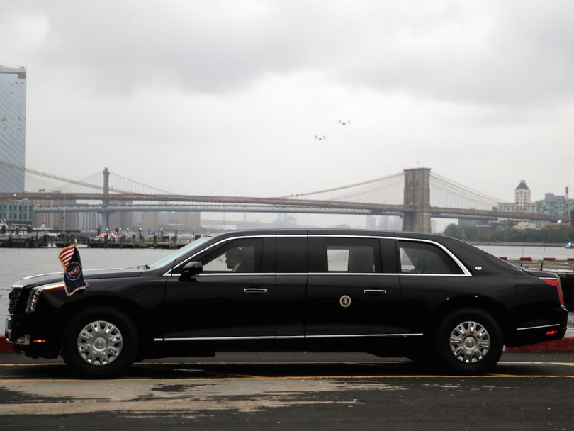 “Tất tần tật” về chiếc Cadillac limousine dành riêng cho Tổng thống Trump
