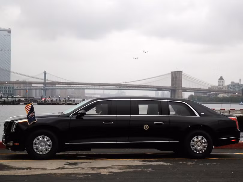 “Tất tần tật” về chiếc Cadillac limousine dành riêng cho Tổng thống Trump