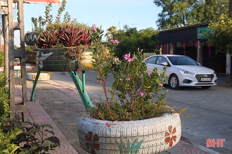 Cán bộ và người dân vùng đất cát Hà Tĩnh kéo xe “giải cứu” cây xanh