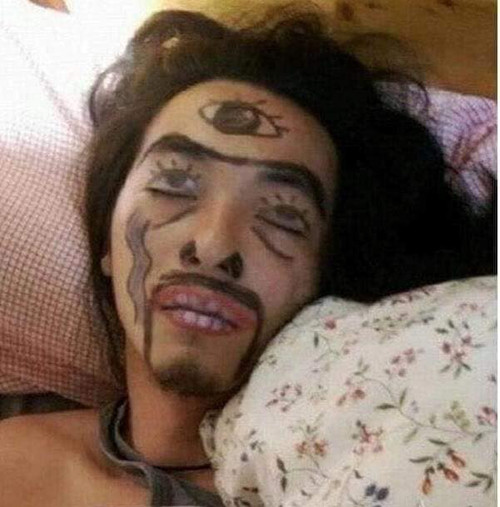 Cách vợ trừng trị chồng say rượu