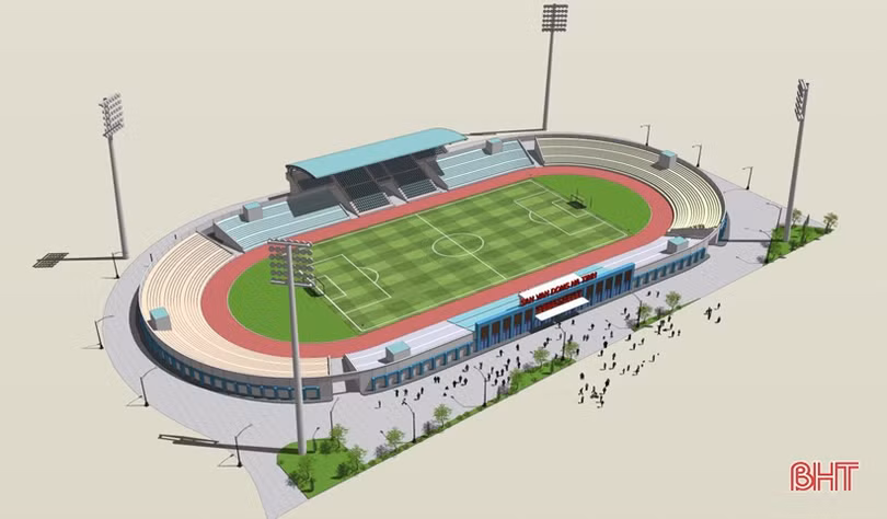 Người dân Hà Tĩnh háo hức chờ ngày khai trương sân vận động