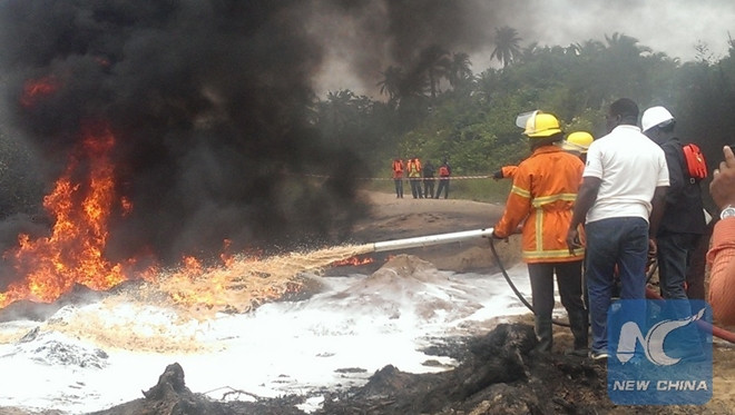 Nổ đường ống dẫn dầu đang sửa ở Nigeria, không ai sống sót
